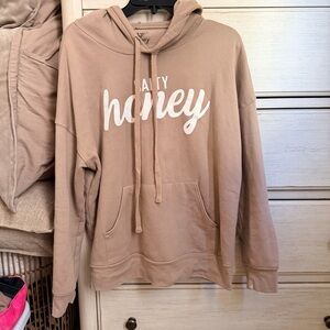 Beige Salty Honey Hoodie
